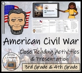 American Civil War Close Reading Comprehension Activity | 