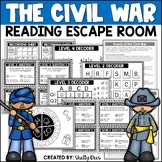 American Civil War Events Reading Escape Room