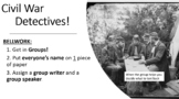 American Civil War Photo Detective Activity / Game / Icebreaker!