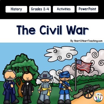 Preview of Causes of the American Civil War Battles PowerPoint & Study Guide Worksheets 