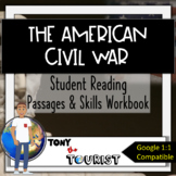 American Civil War- Reading Passages Workbook: No-Prep, Go