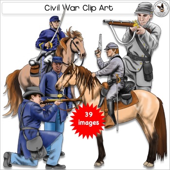 yankee soldiers clip art