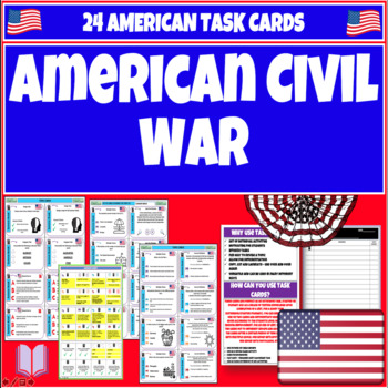 Preview of American Civil War Task Cards