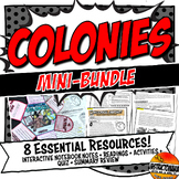 American Colonies Resources Bundle: Interactive Notebook I