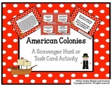 American Colonies Task Cards or Scavenger Hunt