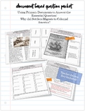 American Colonization Document Based Question Packet