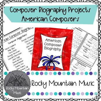 Preview of American Composer Biography Project