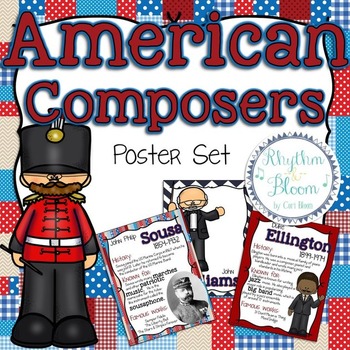 Preview of American Composers Poster Set