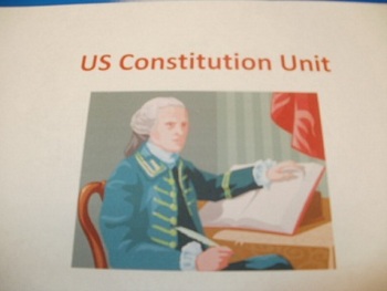 Preview of American Constitution Unit