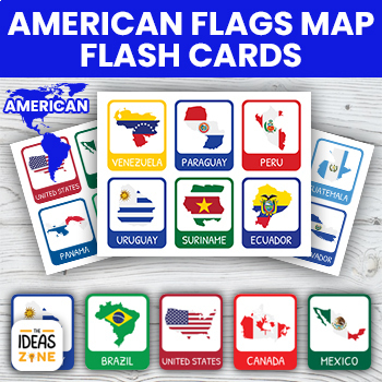 Countries of Europe - Classroom Posters, Word Walls,Flag Cards,with Map and  Flag