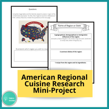 american cuisine essay