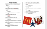 Intro to Sociology- American Culture Facts Trivia Game (up