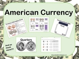 American Currency Kit Worksheets, Puzzles, and so much more!