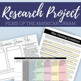 American Dream Research Project for teaching the research process