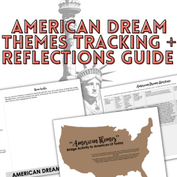 Preview of American Dream Themes Tracker + Celebrity Quote Analysis 