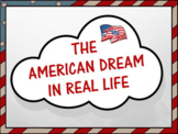 American Dream in Real Life - Fact or Fiction? - A Two-Par