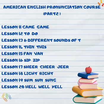 Preview of American English Pronunciation Course(part2)|Close Reading |Reading Ielts