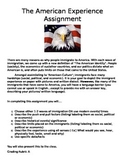 American Experience: The Immigrant Experience Assignment