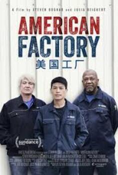 Preview of American Factory Documentary Worksheet (Netflix)