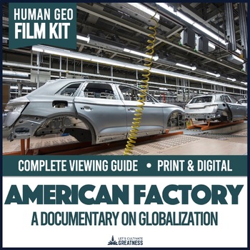 Preview of American Factory Movie Globalization Activity Kit for Current Events