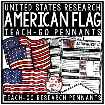 Preview of US History United States American Flag Day Research Activities Report Templates