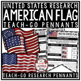 US History United States American Flag Day Research Activi