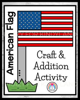 Preview of American Flag Craft, Addition:  Election, Presidents, Veterans, July, Memorial