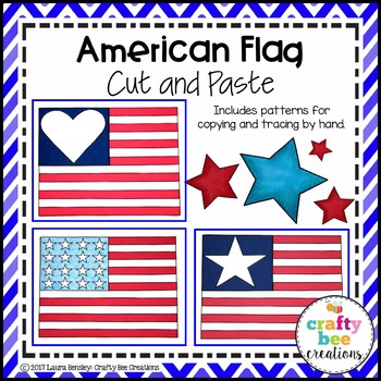 Preview of American Flag Craft | American Symbols Activity | Patriotic Holidays