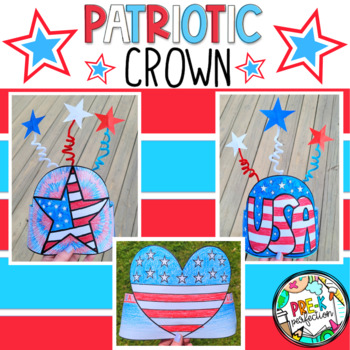 Crayons & Cuties In Kindergarten: 4th of July Hat Craft!