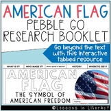 American Flag: Pebble Go