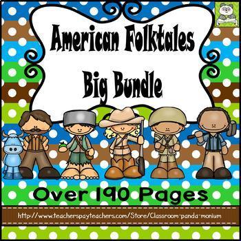 Preview of American Folktales BIG Bundle