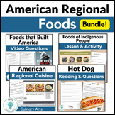 Global Foods Lesson for Culinary - American Foods Bundle -