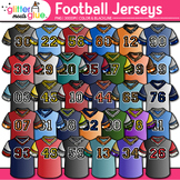 American Football Jersey Clipart: 64 Sports Shirt Clip Art