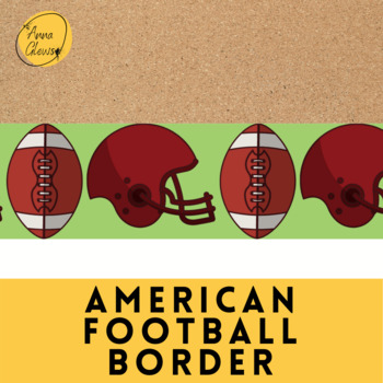 american football border