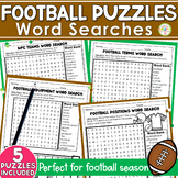 American Football Puzzles | Word Search Puzzle | February