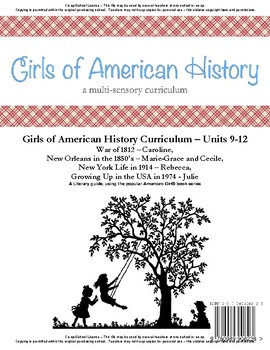 Preview of American Girl Add on Set - Units 9-12 - Co-op/School License