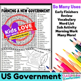 American Government Activity: Forming a New Government:  G