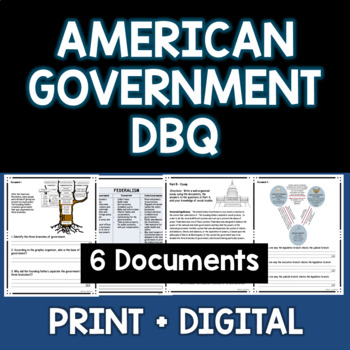 Preview of Government DBQ - Document Based Essay