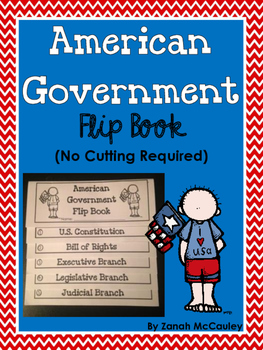 Preview of American Government Flip Book