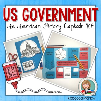 Preview of American Government Lapbook Kit