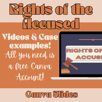 Preview of American Government *Rights of the Accused* Interactive Lecture