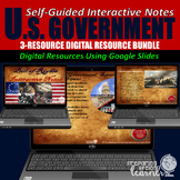 American Government Self-Guided Interactive Notes Bundle