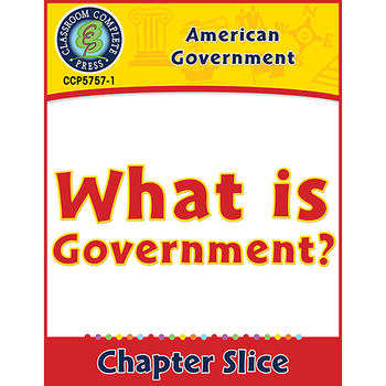 Preview of American Government: What Is Government? Gr. 5-8