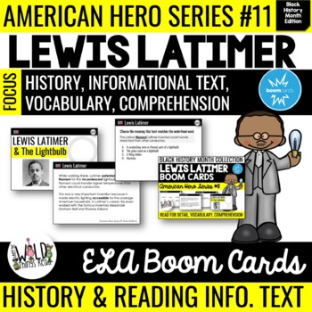 Preview of American Hero Series #11 BOOM Cards: Lewis Latimer
