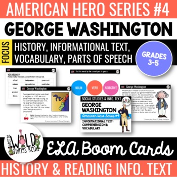 Preview of American Hero Series #4 BOOM Cards: George Washington