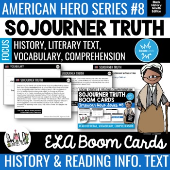 Preview of American Hero Series #8 BOOM Cards: Sojourner Truth