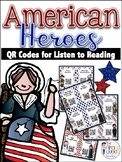 American Heroes: 16 Biography QR Codes for Daily Five List