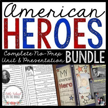 Preview of American Heroes (Biographies) BUNDLE