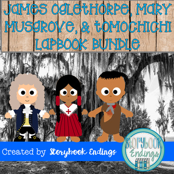 Preview of James Oglethorpe, Mary Musgrove, and Tomochichi Bundle
