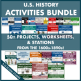 U.S. History 1600s-1890s ACTIVITIES Bundle: Colonial Perio